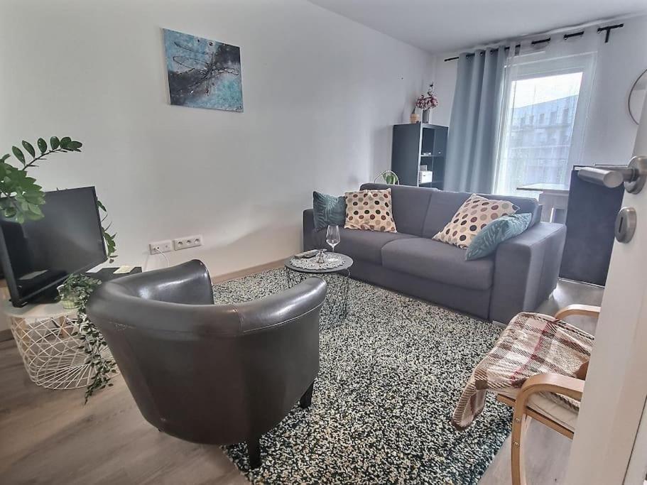 Superbe Appartement Avec 2 Balcons - Vue Sur La Cathedrale Environ 15 Min En Tram Страсбург Екстериор снимка